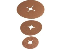 WOLFCRAFT Fiberschuurschijfset Voor Metaal Ø 115 Mm, 20-delig