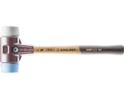 HALDER Kunststof Hamer Simplex Ø 50 Mm TPE Soft-TPE Mid (stalen Behuizing)