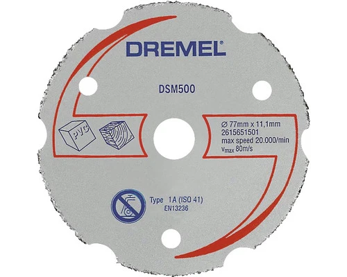 DREMEL Carbide-snijschijf Voor Hout DSM500