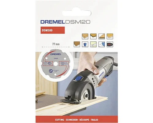 DREMEL Carbide-snijschijf Voor Hout DSM500 - Afbeelding 2
