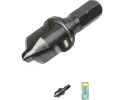 WOLFCRAFT Verzinkboor HSS Met Aanslag Ø 10 Mm Zeskantschacht