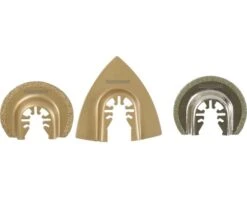 PATTFIELD Accessoireset Tegels Voor Multitool, 3-delig